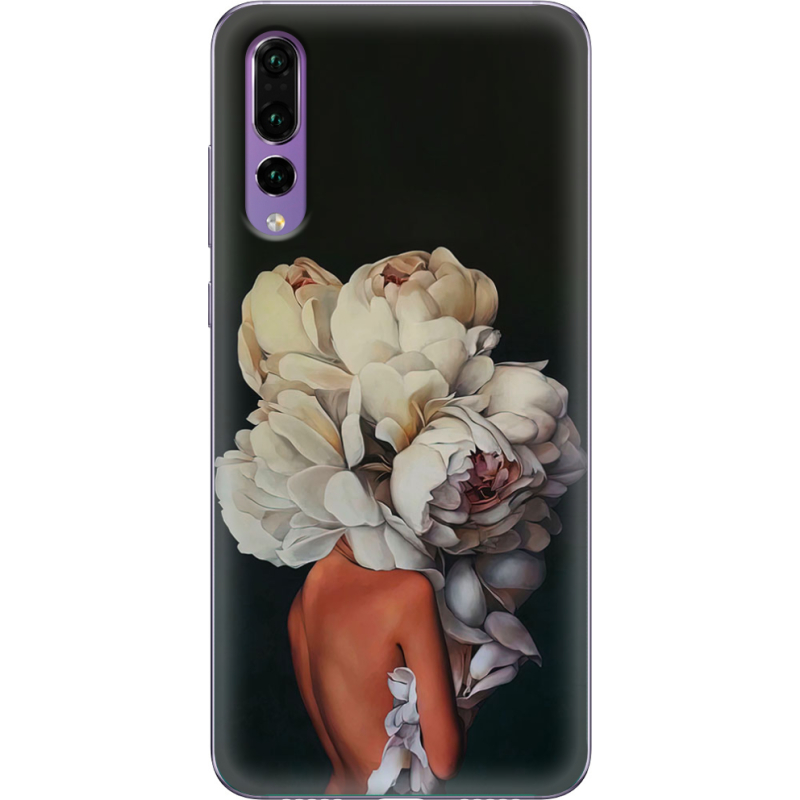 Чехол Uprint Huawei P20 Pro Exquisite White Flowers