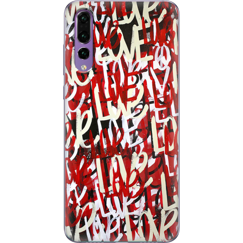 Чехол Uprint Huawei P20 Pro Love Graffiti