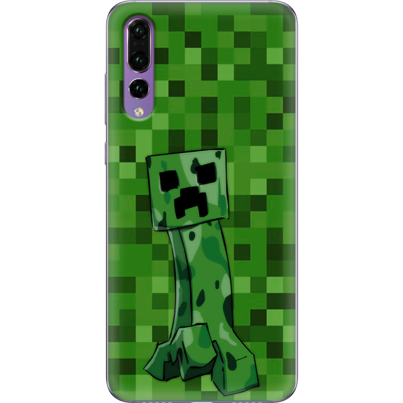 Чехол Uprint Huawei P20 Pro Minecraft Creeper