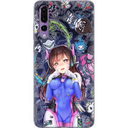 Чехол Uprint Huawei P20 Pro Overwatch D.VA