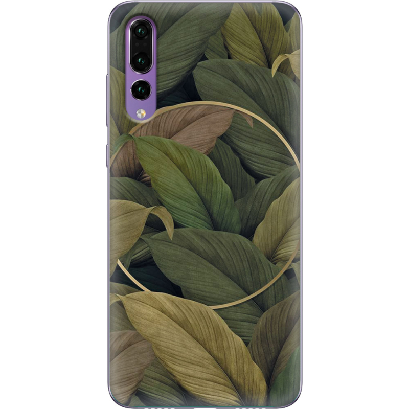 Чехол Uprint Huawei P20 Pro Leaf