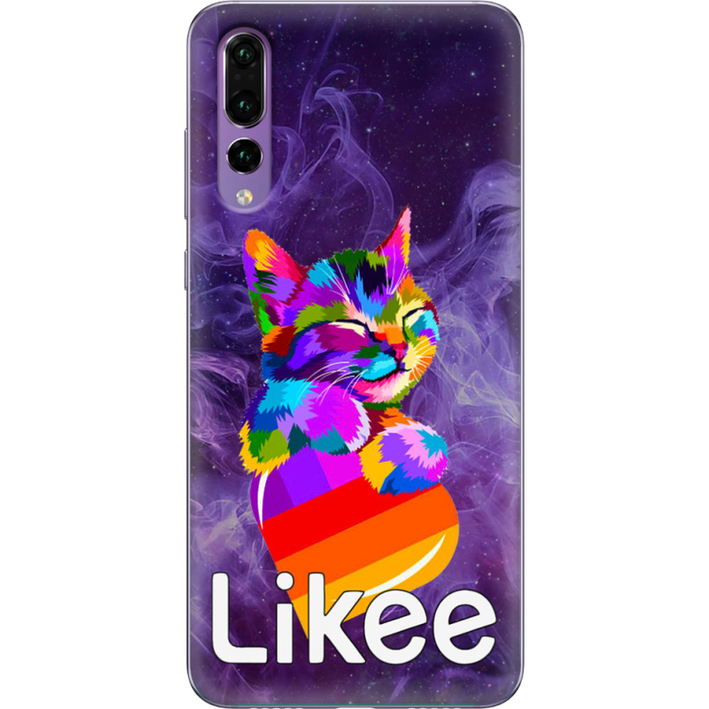 Чехол Uprint Huawei P20 Pro Likee Cat