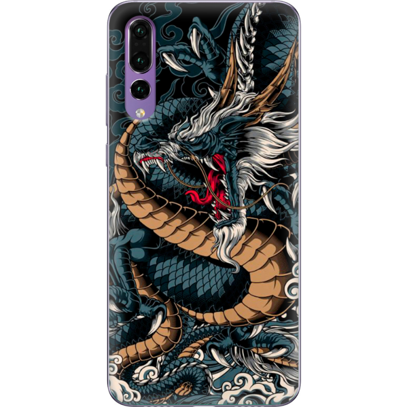 Чехол Uprint Huawei P20 Pro Dragon Ryujin