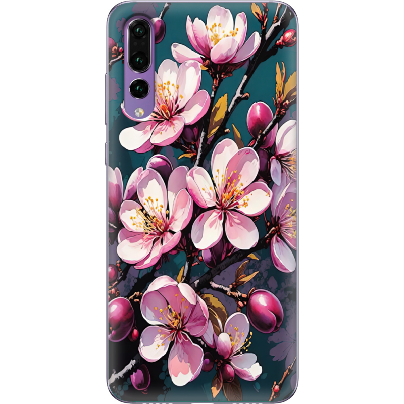 Чехол Uprint Huawei P20 Pro Рожевий аромат