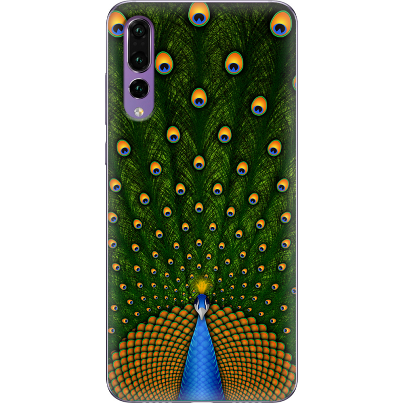 Чехол Uprint Huawei P20 Pro Peacocks Tail