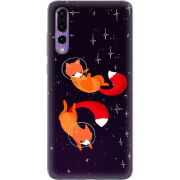 Чехол Uprint Huawei P20 Pro Fox-Astronauts