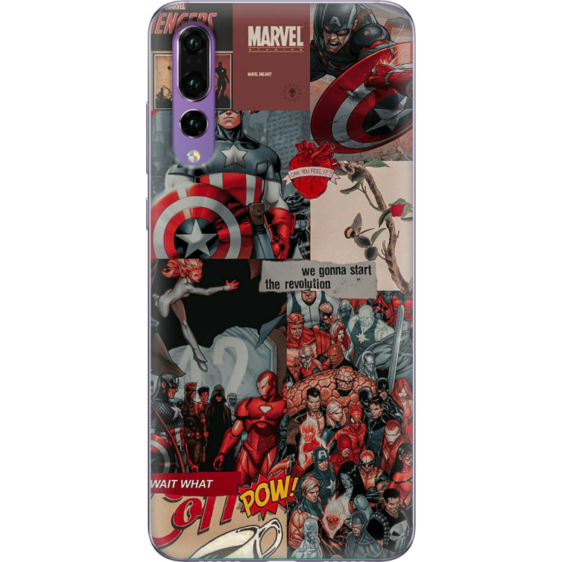 Чехол Uprint Huawei P20 Pro Marvel Avengers