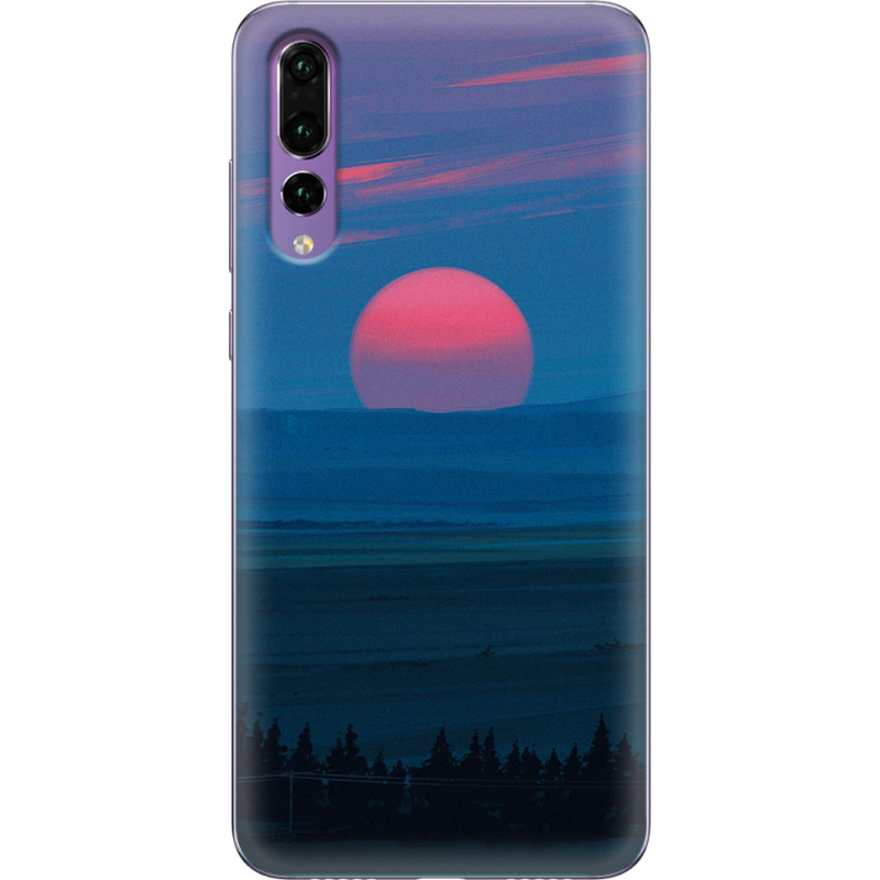 Чехол Uprint Huawei P20 Pro Cold Red Light