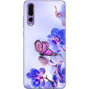 Чехол Uprint Huawei P20 Pro Orchids and Butterflies