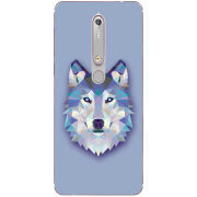 Чехол Uprint Nokia 6 2018 Wolfie