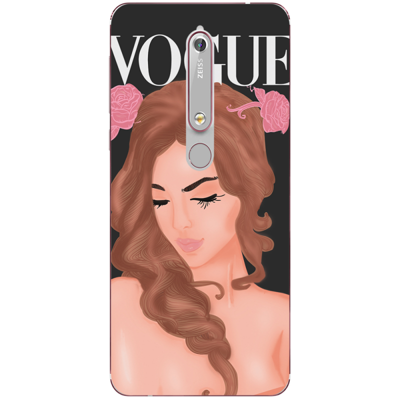 Чехол Uprint Nokia 6 2018 Fashion Girl