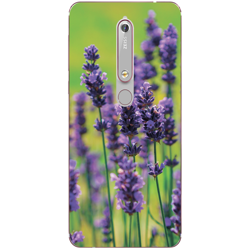Чехол Uprint Nokia 6 2018 Green Lavender