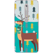 Чехол Uprint Nokia 6 2018 Foresty Deer