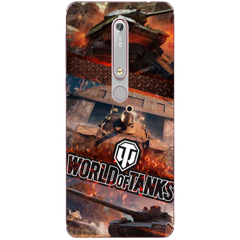 Чехол Uprint Nokia 6 2018 World Of Tanks