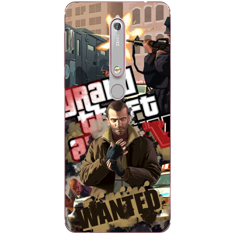 Чехол Uprint Nokia 6 2018 GTA 4