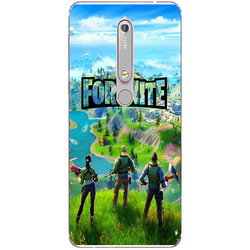 Чехол Uprint Nokia 6 2018 Fortnite