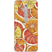 Чехол Uprint Nokia 6 2018 Citrus Pattern