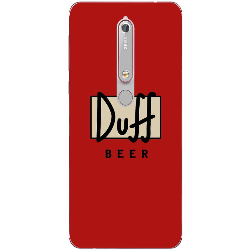 Чехол Uprint Nokia 6 2018 Duff beer