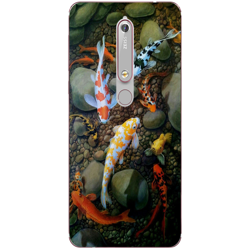 Чехол Uprint Nokia 6 2018 Underwater Koi