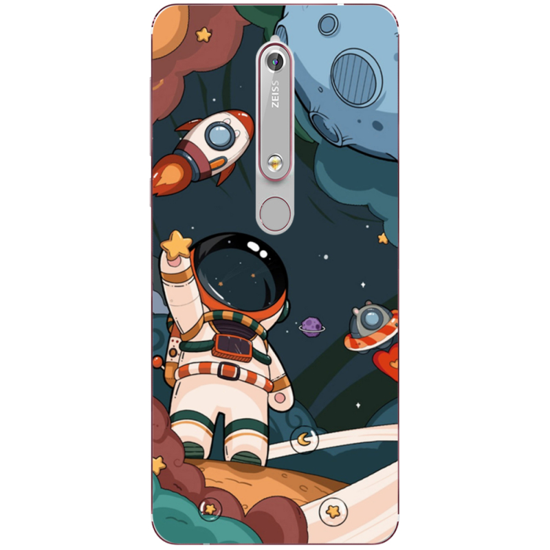 Чехол Uprint Nokia 6 2018 Space Mission