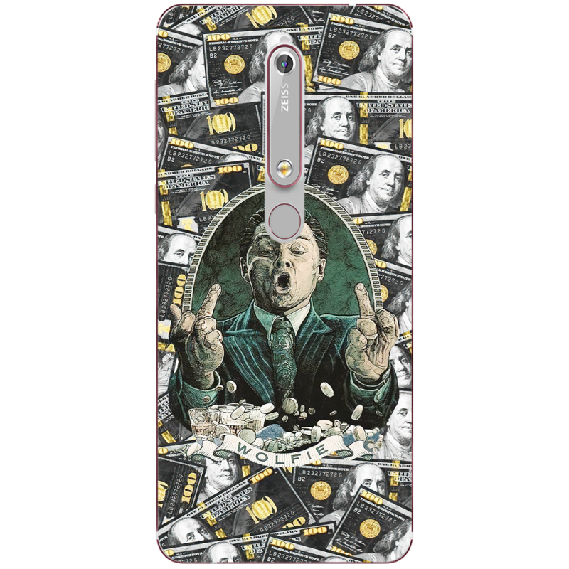 Чехол Uprint Nokia 6 2018 Wolfie