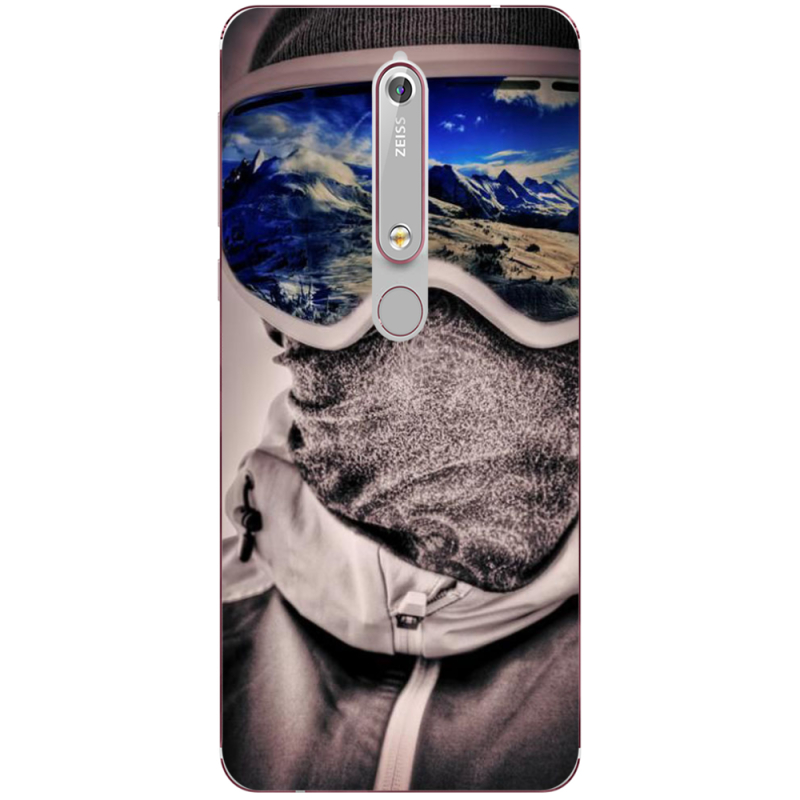 Чехол Uprint Nokia 6 2018 snowboarder