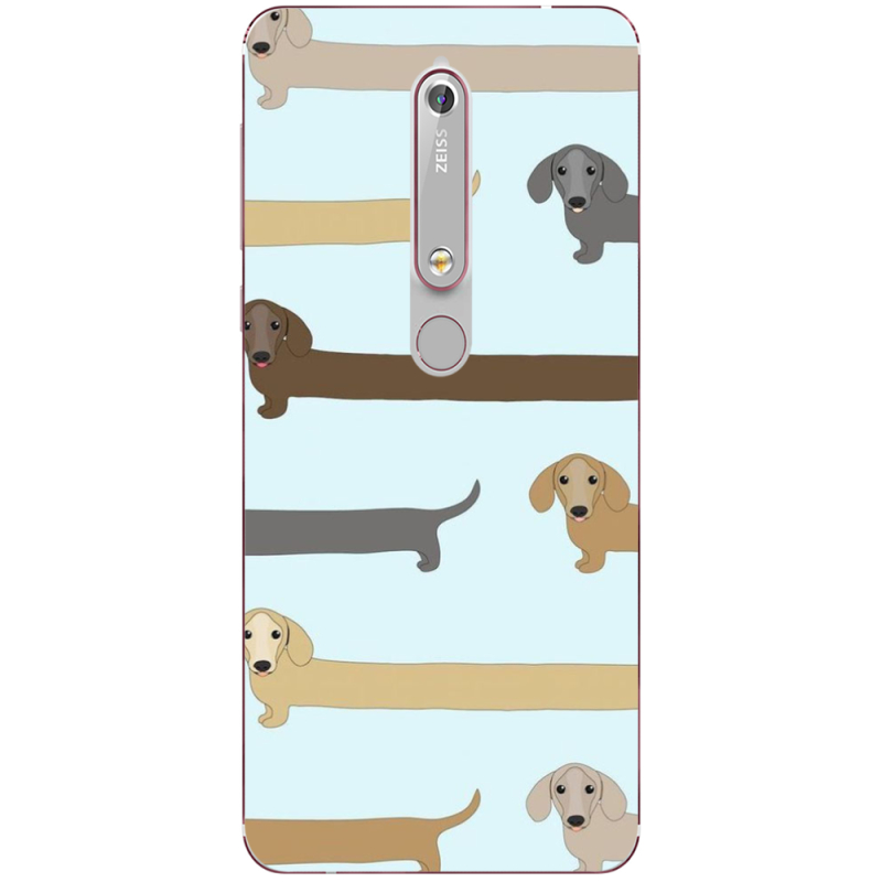 Чехол Uprint Nokia 6 2018 Dachshund