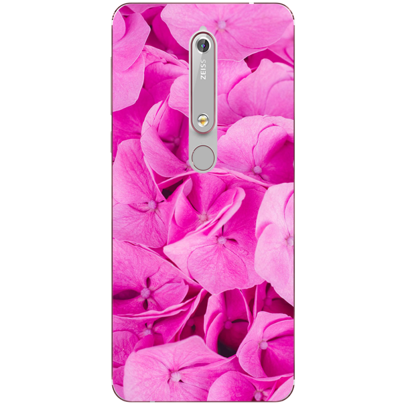 Чехол Uprint Nokia 6 2018 Pink Flowers