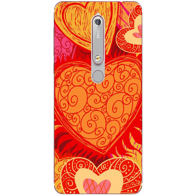 Чехол Uprint Nokia 6 2018 Warm Hearts