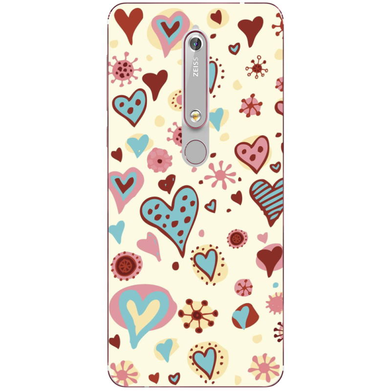 Чехол Uprint Nokia 6 2018 Be my Valentine