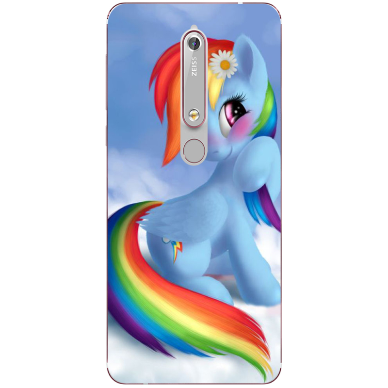 Чехол Uprint Nokia 6 2018 My Little Pony Rainbow Dash
