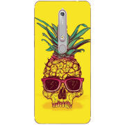 Чехол Uprint Nokia 6 2018 Pineapple Skull