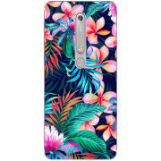 Чехол Uprint Nokia 6 2018 flowers in the tropics