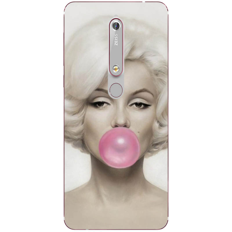 Чехол Uprint Nokia 6 2018 Marilyn Monroe Bubble Gum