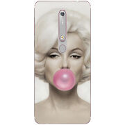 Чехол Uprint Nokia 6 2018 Marilyn Monroe Bubble Gum