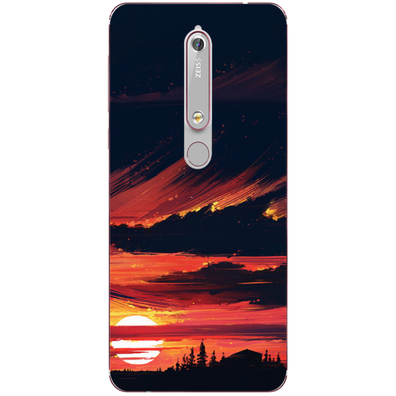 Чехол Uprint Nokia 6 2018 Sundown