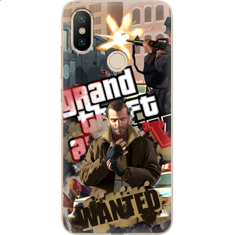 Чехол Uprint Xiaomi Mi6X / Mi A2 GTA 4