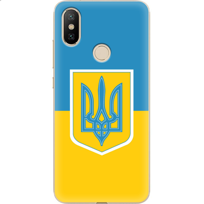 Чехол Uprint Xiaomi Mi6X / Mi A2 Герб України