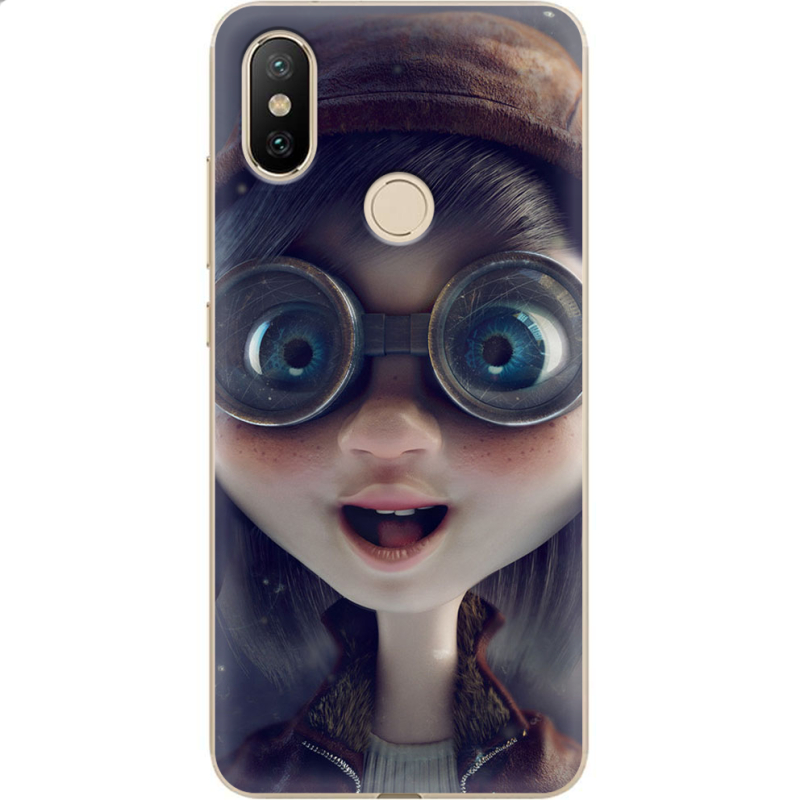 Чехол Uprint Xiaomi Mi6X / Mi A2 Blue Eyes