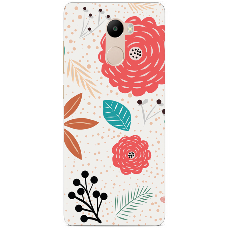 Чехол Uprint Xiaomi Redmi 4 / Redmi 4 Pro Line Flowers