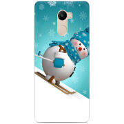 Чехол Uprint Xiaomi Redmi 4 / Redmi 4 Pro Skier Snowman
