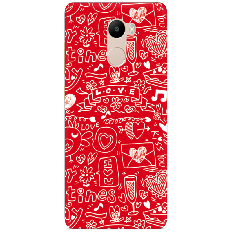 Чехол Uprint Xiaomi Redmi 4 / Redmi 4 Pro Happy Valentines