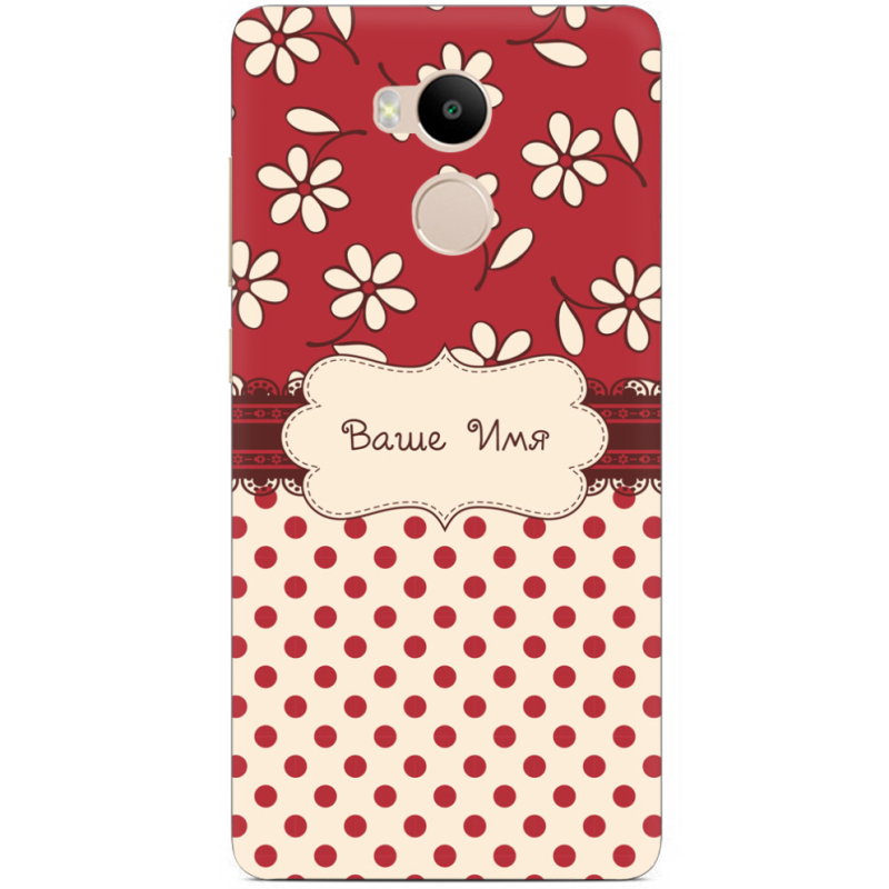 Чехол Uprint Xiaomi Redmi 4 Prime Именной Polka Dots