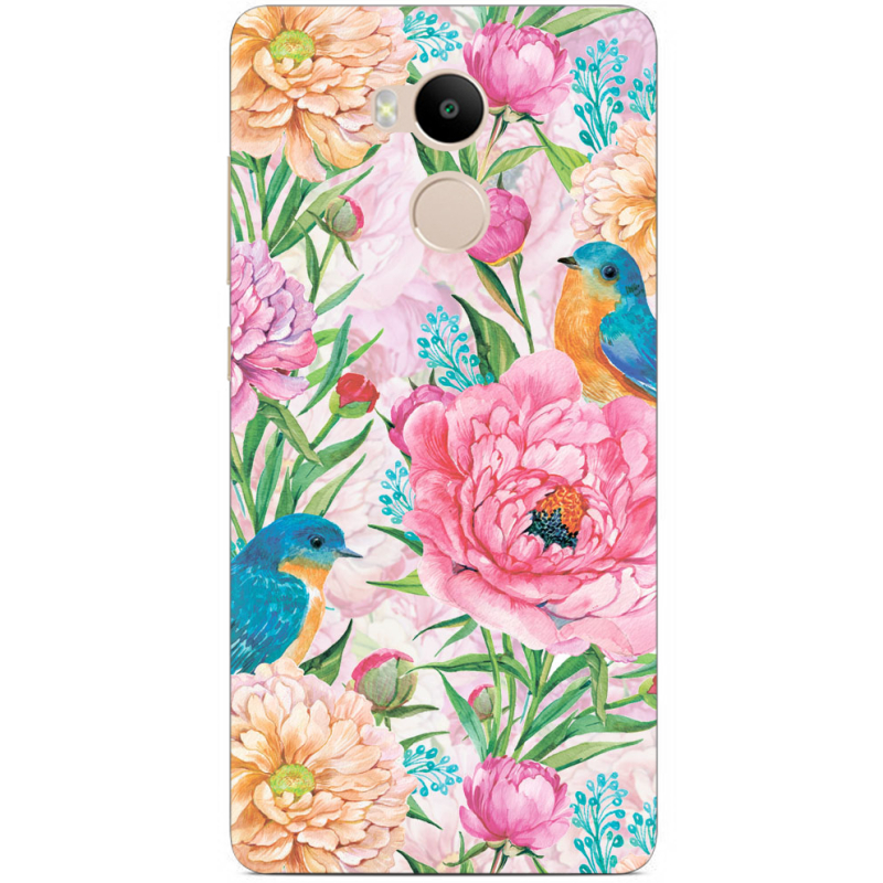 Чехол Uprint Xiaomi Redmi 4 Prime Birds in Flowers