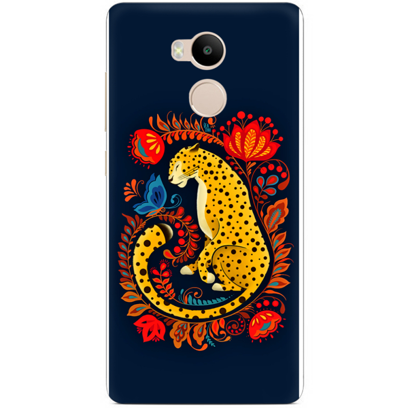 Чехол Uprint Xiaomi Redmi 4 Prime Petrykivka Leopard