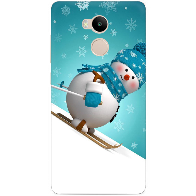 Чехол Uprint Xiaomi Redmi 4 Prime Skier Snowman