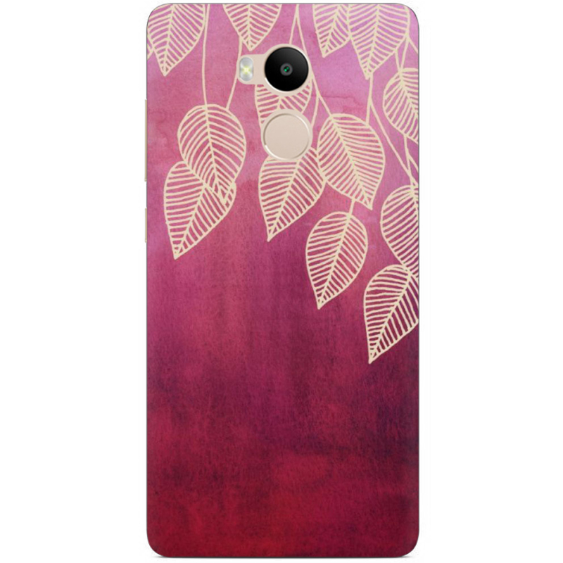 Чехол Uprint Xiaomi Redmi 4 Prime Gold Leaves