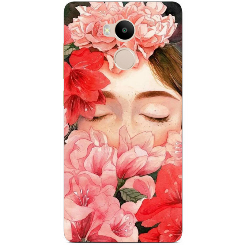 Чехол Uprint Xiaomi Redmi 4 Prime Girl in Flowers
