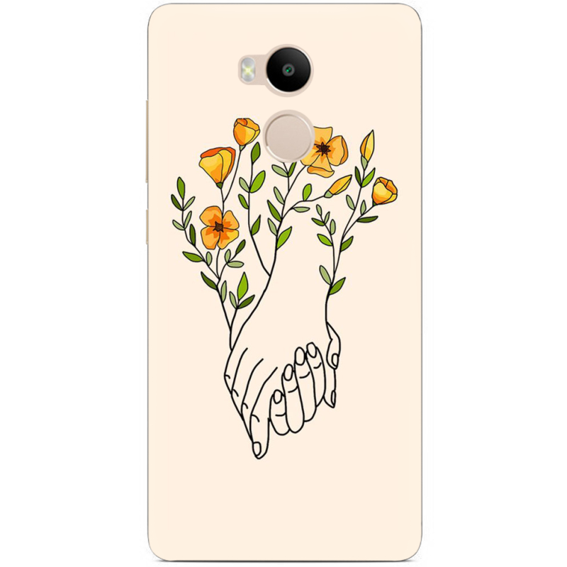 Чехол Uprint Xiaomi Redmi 4 Prime Flower Hands
