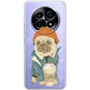 Прозорий чохол BoxFace Realme 13 Pro 5G Dog Coffeeman